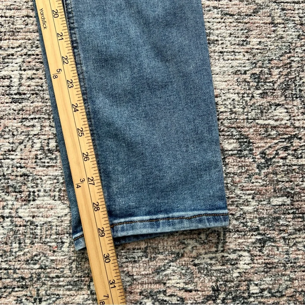 Silver Jeans Boyfriend Women Size 30 Blue Denim Stretch Distressed